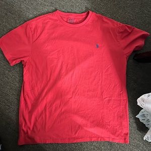 Red Polo Ralph Lauren TShirt Size L